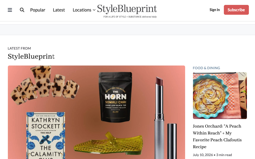 StyleBlueprint website